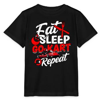 Kart conduite de kart pilotes de course Pilotes de course - T-shirt bio MINI CREATOR Stanley/Stella Enfant - noir - Devant - Mikhail (115cm)