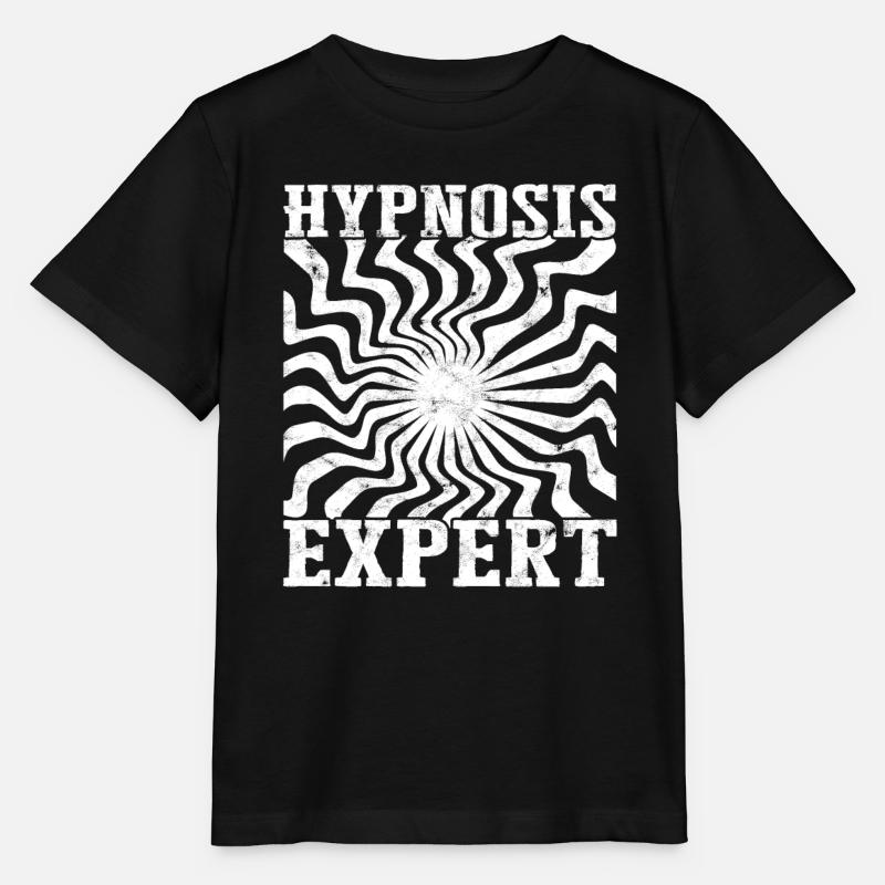hypnotiseur hypnotique hypnotiseur - T-shirt bio MINI CREATOR Stanley/Stella Enfant - noir