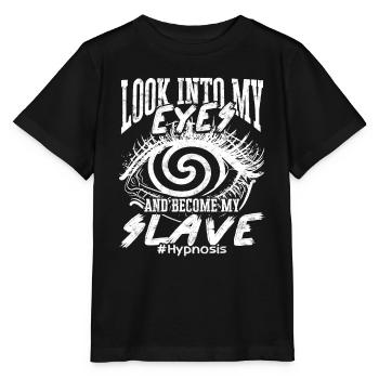 hypnosis hypnotically hypnotize hypnotist gesch - Stanley/Stella MINI CREATOR Kids’ T-Shirt - black - Front - Mikhail (115cm)