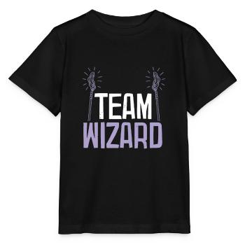 Larp |Live-Action-Rollenspiel |Larpen |Larp - Stanley/Stella Kinder T-Shirt MINI CREATOR  - Schwarz - Vorne - Mikhail (115cm)