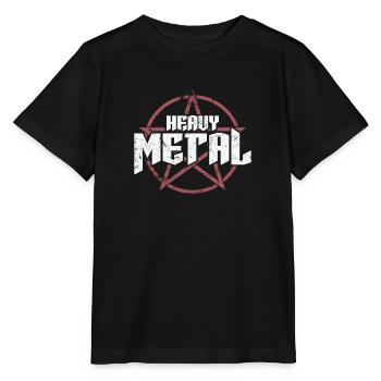 Heavy Metal Music Band Genre Bass - Stanley/Stella MINI CREATOR Kids’ T-Shirt - black - Front - Mikhail (115cm)