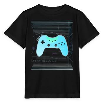 Digital Controller - Stanley/Stella Kinder T-Shirt MINI CREATOR  - Schwarz - Vorne - Mikhail (115cm)