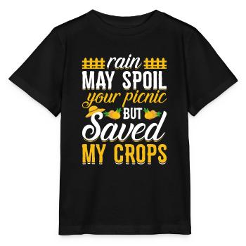 Quota d’agriculteur pour tracteurs agricoles - T-shirt bio MINI CREATOR Stanley/Stella Enfant - noir - Devant - Mikhail (115cm)