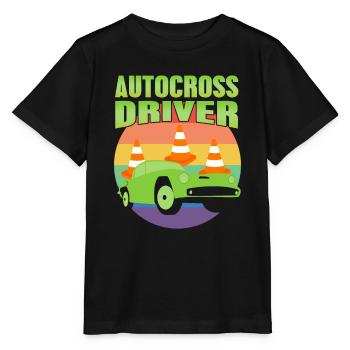 Autocross Driver Retro Autocross Designs - Stanley/Stella Kinder T-Shirt MINI CREATOR  - Schwarz - Vorne - Mikhail (115cm)