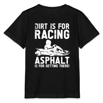 Faire du karting - T-shirt bio MINI CREATOR Stanley/Stella Enfant - noir - Devant - Mikhail (115cm)