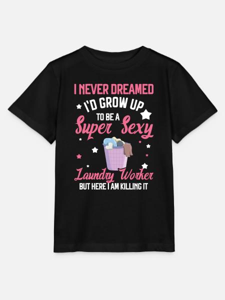 Wascharbeiter - Stanley/Stella Kinder T-Shirt MINI CREATOR - Schwarz