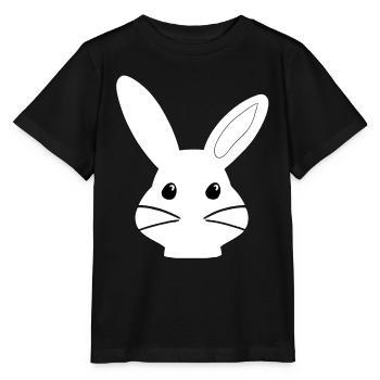 Wunderland Hase Cartoon Ostern Niedlich - Stanley/Stella Kinder T-Shirt MINI CREATOR  - Schwarz - Vorne - Mikhail (115cm)