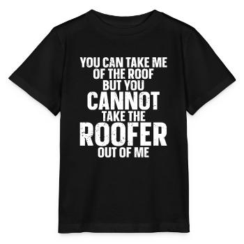 Dachdecker -Dachhäuser Reparaturen - Stanley/Stella Kinder T-Shirt MINI CREATOR  - Schwarz - Vorne - Mikhail (115cm)
