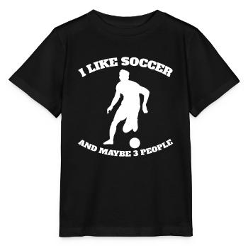 Soccer Coach Soccer Player Soccer Soccer Player - Stanley/Stella MINI CREATOR Kids’ T-Shirt - black - Front - Mikhail (115cm)