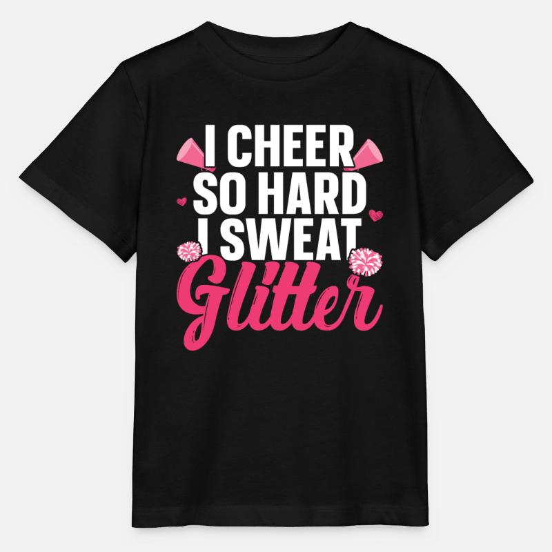 Cheerleader - Stanley/Stella Kinder T-Shirt MINI CREATOR  - Schwarz