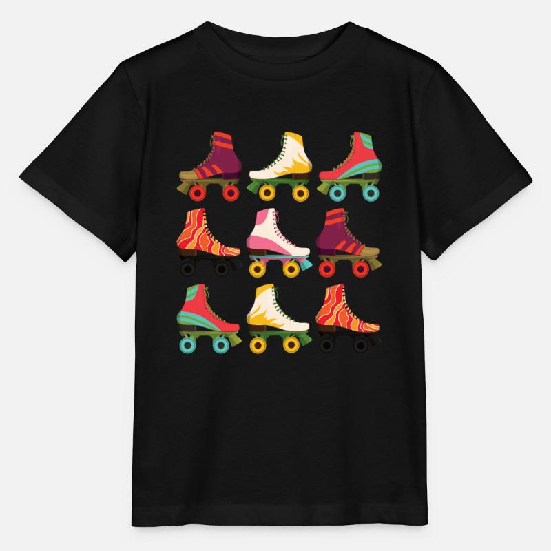 Rollschuhe - Stanley/Stella Kinder T-Shirt MINI CREATOR - Schwarz