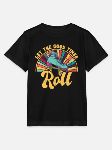 Rollschuhe - Stanley/Stella Kinder T-Shirt MINI CREATOR - Schwarz