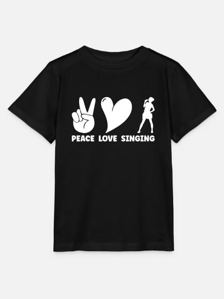 Singen - Stanley/Stella Kinder T-Shirt MINI CREATOR - Schwarz