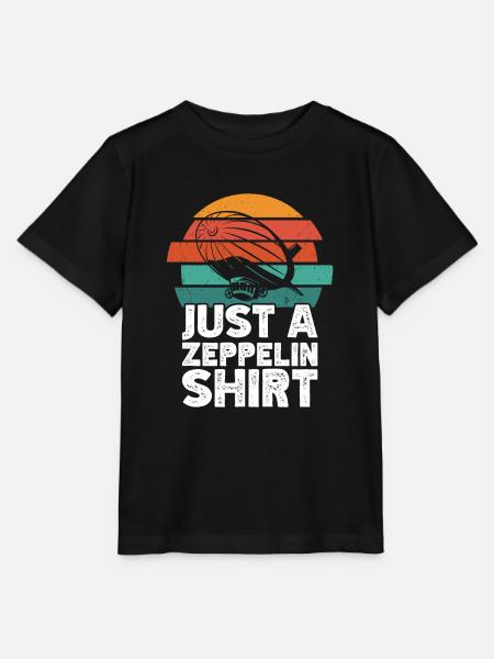 Zeppelin - Stanley/Stella Kinder T-Shirt MINI CREATOR - Schwarz