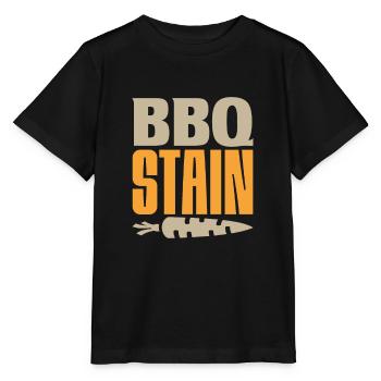 BBQ FLECKEN - Stanley/Stella Kinder T-Shirt MINI CREATOR  - Schwarz - Vorne - Mikhail (115cm)