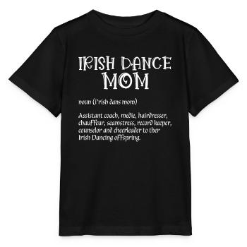 Irish Dance - Stanley/Stella MINI CREATOR Kids’ T-Shirt - black - Front - Mikhail (115cm)