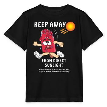 SUN PROTECTION ICE CREAM - Stanley/Stella MINI CREATOR Kids’ T-Shirt - black - Front - Mikhail (115cm)