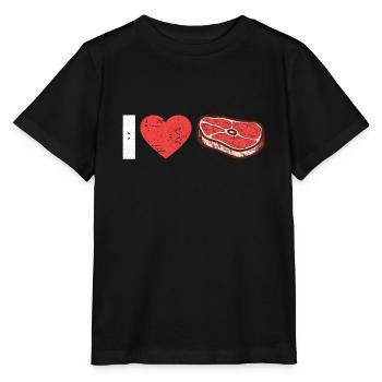 Bifteck - T-shirt bio MINI CREATOR Stanley/Stella Enfant - noir - Devant - Mikhail (115cm)