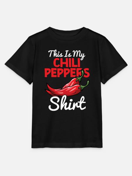 Chili-Pfeffer - Stanley/Stella Kinder T-Shirt MINI CREATOR  - Schwarz