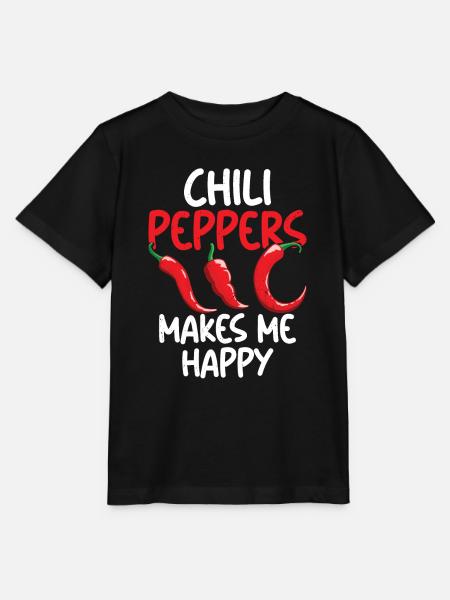 Chili-Pfeffer - Stanley/Stella Kinder T-Shirt MINI CREATOR  - Schwarz
