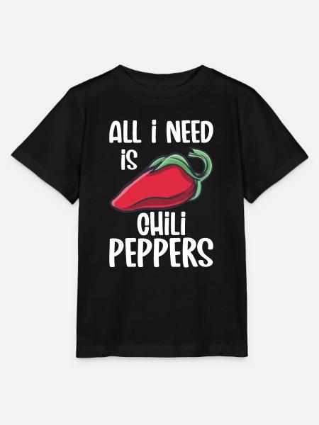 Chili-Pfeffer - Stanley/Stella Kinder T-Shirt MINI CREATOR - Schwarz