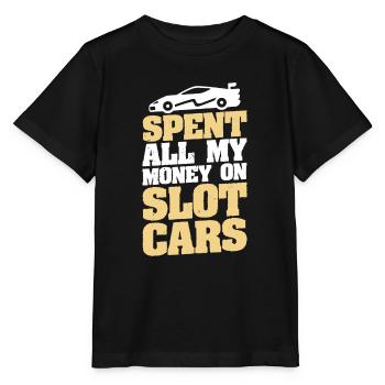 RC Car Slot Racing Slot Car Racing Slot Auto - Stanley/Stella MINI CREATOR Kids’ T-Shirt - black - Front - Mikhail (115cm)