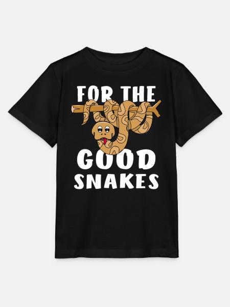 FOR GOOD SNAKES - Stanley/Stella Kinder T-Shirt MINI CREATOR - Schwarz