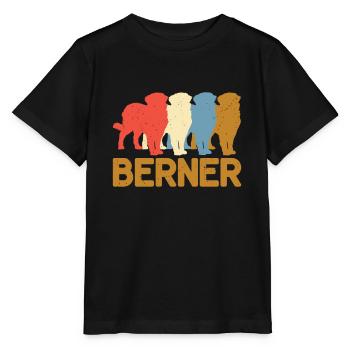 Berner - Stanley/Stella Kinder T-Shirt MINI CREATOR  - Schwarz - Vorne - Mikhail (115cm)