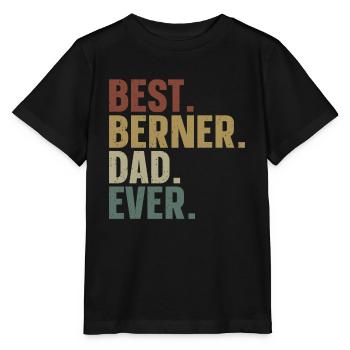 Berner - Stanley/Stella Kinder T-Shirt MINI CREATOR  - Schwarz - Vorne - Mikhail (115cm)