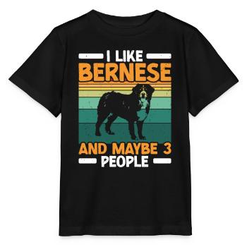 Berner - Stanley/Stella Kinder T-Shirt MINI CREATOR  - Schwarz - Vorne - Mikhail (115cm)