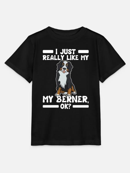 Berner - Stanley/Stella Kinder T-Shirt MINI CREATOR  - Schwarz