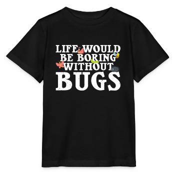 Insecte - T-shirt bio MINI CREATOR Stanley/Stella Enfant - noir - Devant - Mikhail (115cm)