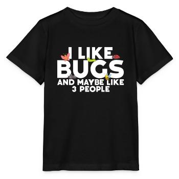 Insecte - T-shirt bio MINI CREATOR Stanley/Stella Enfant - noir - Devant - Mikhail (115cm)