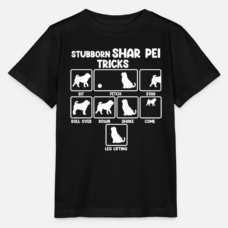 Chinese Shar Pei - Stanley/Stella Kinder T-Shirt MINI CREATOR - Schwarz