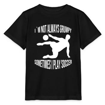 Fußballmannschaft Fußballspieler Fußballdesign - Stanley/Stella Kinder T-Shirt MINI CREATOR  - Schwarz - Vorne - Mikhail (115cm)