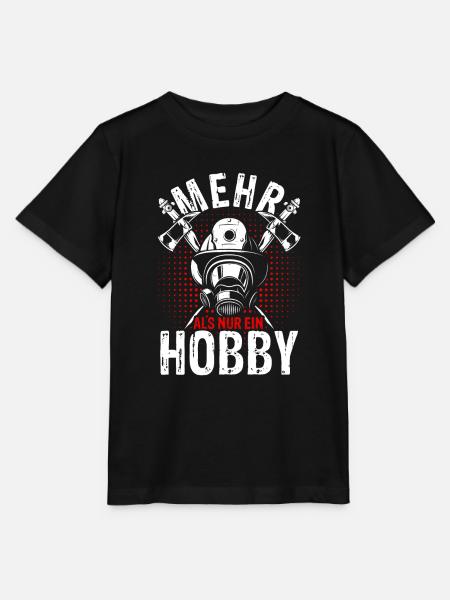 Mehr Als Nur Ein Hobby - Berufsfeuerwehr Feuerwehr - Stanley/Stella Kinder T-Shirt MINI CREATOR - Schwarz