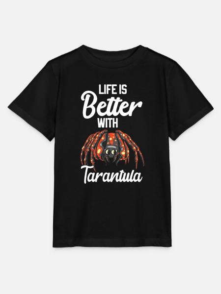 Tarantel - Stanley/Stella Kinder T-Shirt MINI CREATOR - Schwarz