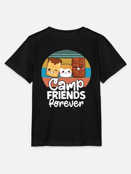 Marshmallow S'more - Stanley/Stella Kinder T-Shirt MINI CREATOR  - Schwarz