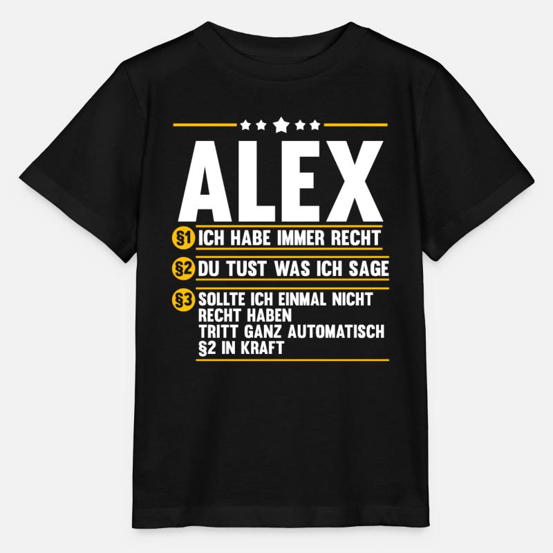 Alex - Stanley/Stella Kinder T-Shirt MINI CREATOR  - Schwarz
