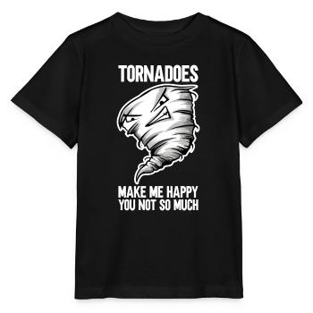 Tornade - T-shirt bio MINI CREATOR Stanley/Stella Enfant - noir - Devant - Mikhail (115cm)