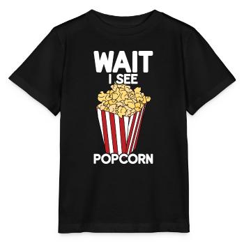 Popcorn - Stanley/Stella MINI CREATOR Kids’ T-Shirt - black - Front - Mikhail (115cm)