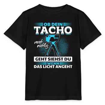 Tuning - Ob Dein Tacho Richtig Geht - PS Liebhaber - Stanley/Stella Kinder T-Shirt MINI CREATOR  - Schwarz - Vorne - Mikhail (115cm)