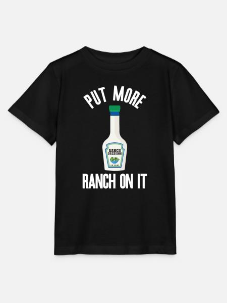 Ranch -Dressing -Ranch -Salatdressing - Stanley/Stella Kinder T-Shirt MINI CREATOR - Schwarz