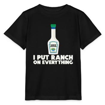 Ranch -Dressing -Ranch -Salatdressing - Stanley/Stella Kinder T-Shirt MINI CREATOR  - Schwarz - Vorne - Mikhail (115cm)