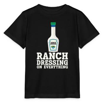 Ranch -Dressing -Ranch -Salatdressing - Stanley/Stella Kinder T-Shirt MINI CREATOR  - Schwarz - Vorne - Mikhail (115cm)