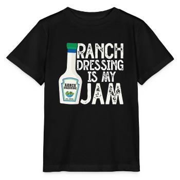 Ranch -Dressing -Ranch -Salatdressing - Stanley/Stella Kinder T-Shirt MINI CREATOR  - Schwarz - Vorne - Mikhail (115cm)