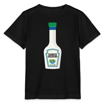 Ranch -Dressing -Ranch -Salatdressing - Stanley/Stella Kinder T-Shirt MINI CREATOR  - Schwarz - Vorne - Mikhail (115cm)