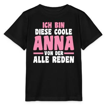 Anna - Stanley/Stella Kinder T-Shirt MINI CREATOR  - Schwarz - Vorne - Mikhail (115cm)