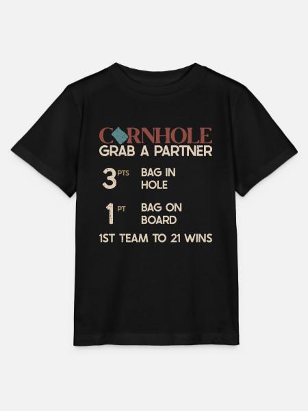 Cornhole - Stanley/Stella Kinder T-Shirt MINI CREATOR  - Schwarz