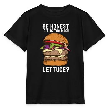 Hamburger - T-shirt bio MINI CREATOR Stanley/Stella Enfant - noir - Devant - Mikhail (115cm)